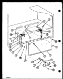 Page 4 Diagram and Parts List for TJ18N P1106111W Amana Refrigerator