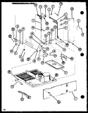 Page 9 Diagram and Parts List for 85088 P1109007W Amana Refrigerator