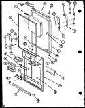 Part Location Diagram of D7806303 Whirlpool Inner door liner