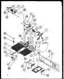 Page 8 Diagram and Parts List for TC18QW P1111408W W Amana Refrigerator