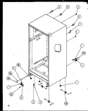 Page 9 Diagram and Parts List for TC18QW P1111408W W Amana Refrigerator
