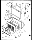 Part Location Diagram of C8907219 Whirlpool RETAINER, PACKAGE