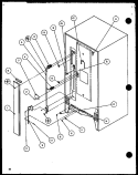 Part Location Diagram of D7539419 Whirlpool NLAHEAT EXCHANGER COVER
