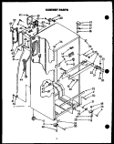 Part Location Diagram of 56223W Whirlpool COVER, GLIDER RAIL-WHITE