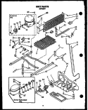 UNIT PARTS Diagram and Parts List for GFS207/MN00  Amana Refrigerator
