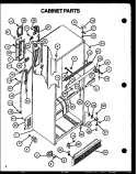 Part Location Diagram of W10851192 Whirlpool Door Hinge