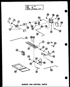 Part Location Diagram of C9444404 Whirlpool NLABLOWER DECK WLD