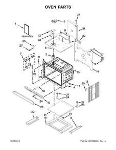 Oven Parts Diagram and Parts List for MMW9730FZ02  Maytag Microwave