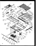 DIVIDER BLOCK Diagram and Parts List for TG18RBW P1158303W W Amana Refrigerator