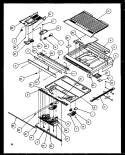 DIVIDER BLOCK Diagram and Parts List for TZI22RE P1168007W E Amana Refrigerator