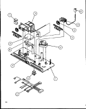 CONTROL PANEL Diagram and Parts List for TG18RBW P1158303W W Amana Refrigerator