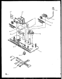 CONTROL PANEL Diagram and Parts List for TS18RBL P1158407W L Amana Refrigerator