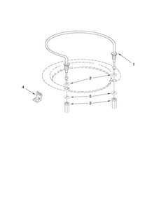 Heater Parts Diagram and Parts List for MDBTT53AWB2  Maytag Dishwasher