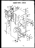 Part Location Diagram of 56625L Whirlpool HOLE PLUG-ALMOND
