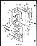 Part Location Diagram of C8894302 Whirlpool NLANAMEPLATE
