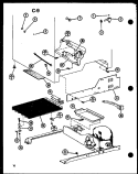 Part Location Diagram of M0310317 Whirlpool PLUG BUTTON