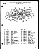8 CUBE COMPACT ICE MAKER Diagram and Parts List for IC-2 P3641505W Amana Refrigerator