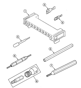 Tools Diagram and Parts List for SSEB17WJ1500  Speed Queen Dryer