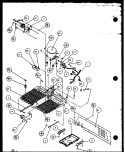 (PANASONIC COMPRESSOR) Diagram and Parts List for TZ18Q2G P1156103W G Amana Refrigerator