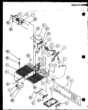 (TECUMSEH COMPRESSOR) Diagram and Parts List for TZ18QL P1156102W L Amana Refrigerator