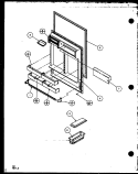 REF DOOR Diagram and Parts List for TZ20QL P1156201W L Amana Refrigerator