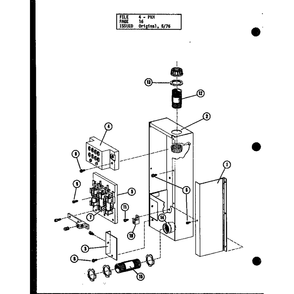 Diagram 2 Diagram and Parts List for D54444-6 P54444-6C Amana Air Conditioner