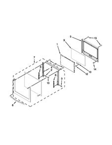Part Location Diagram of W10491021 Whirlpool SCREW