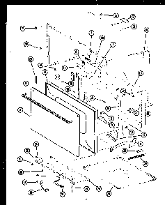 Part Location Diagram of 89904 Maytag GASKET, INNER WINDOW