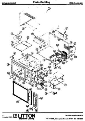 Part Location Diagram of M1D381 Whirlpool NLAFTINNERMAN 25