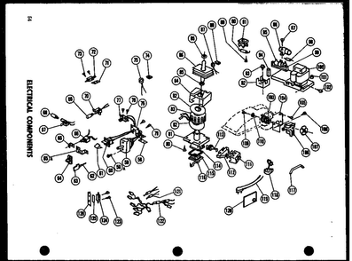 Section 4 Diagram and Parts List for R-1 P71079-1M Amana Microwave