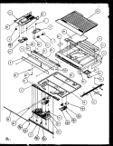 DIVIDER BLOCK Diagram and Parts List for TG18RBL P1158302W L Amana Refrigerator