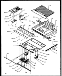 DIVIDER BLOCK Diagram and Parts List for TG18R2L P1158305W L Amana Refrigerator