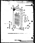 Part Location Diagram of D7405801 Whirlpool Inner dr panel