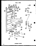 Part Location Diagram of D7173901 Whirlpool Heating Element