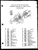8 CUBECOMPACT ICE MAKER Diagram and Parts List for UF16K P6025010W Amana Freezer
