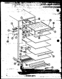 Part Location Diagram of B5688804 Whirlpool Shelf Trim
