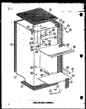 Part Location Diagram of D7329011 Whirlpool LINER & TUBING ASSEMBLY