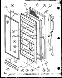 Part Location Diagram of C3683104 Whirlpool RETAINER, PACKAGE