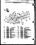 8 CUBE COMPACT ICE MAKER Diagram and Parts List for CIC3 P8735801W Amana Ice Maker
