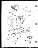 Page 4 Diagram and Parts List for RS-7A P7558908M Amana Microwave