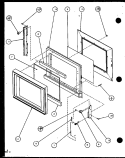 Page 1 Diagram and Parts List for RCS700 P7715401M Amana Microwave