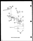 SWITCH ANDBRACKET ASSY Diagram and Parts List for LW2302 P7762112W W Amana Washer