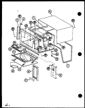 Page 2 Diagram and Parts List for RCS700 P7715401M Amana Microwave