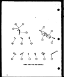 POWER CORD Diagram and Parts List for LW2302 P7762124W W Amana Washer
