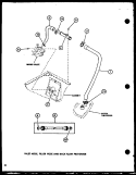 INLET HOSE Diagram and Parts List for LWD773 P7804717W W Amana Washer