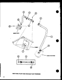 INLET HOSE Diagram and Parts List for LWD250 P7762128W W Amana Washer