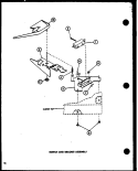 SWITCH AND BRACKET ASSY Diagram and Parts List for LW9003 P1110503W W Amana Washer