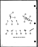 POWER CORD Diagram and Parts List for LW9003 P1110503W W Amana Washer