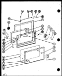 Page 1 Diagram and Parts List for RC14SE P7688108M Amana Microwave