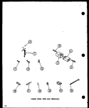 POWER CORD Diagram and Parts List for LWD553W P1122905W W Amana Washer